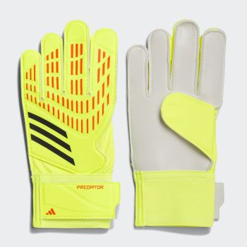 PREDATOR TRAINING GOALKEEPER GLOVES KIDS YELLOW/BLACK/RED [IQ4028]