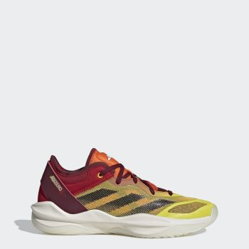 ADIZERO BOUNCE SELECT 2.0 LOW BASKETBALL SHOES ORANGE/BLACK/YELLOW [IF9354]